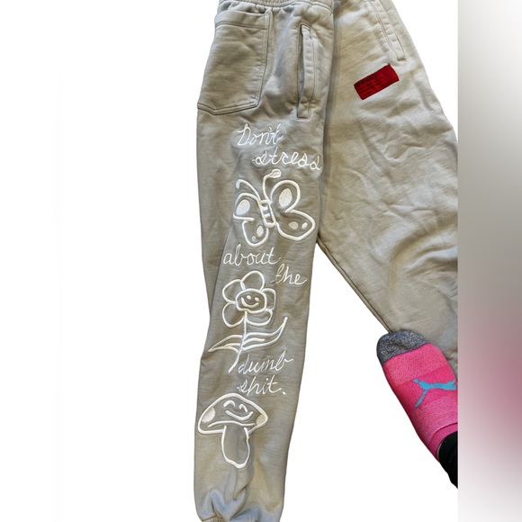 Chnge cream cotton joggers - Picture 2 of 5
